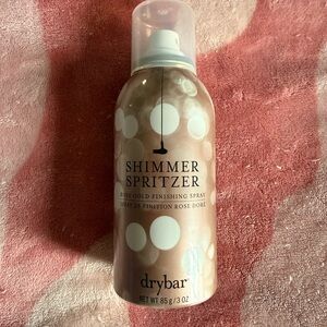 Awesome Rare Drybar Shimmer Spritzer Gold Finishing Spray - 3 oz